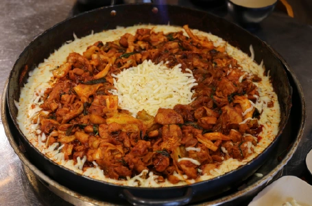 부막 숯불 닭갈비 메뉴 - 철판 닭갈비