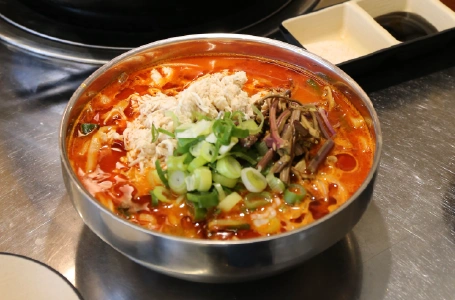 부막 숯불 닭갈비 메뉴 - 닭개장
